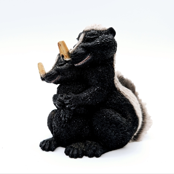 CASTAGNA | vintage 1988 hugging skunks figurine sculpture - Picture 5 of 8
